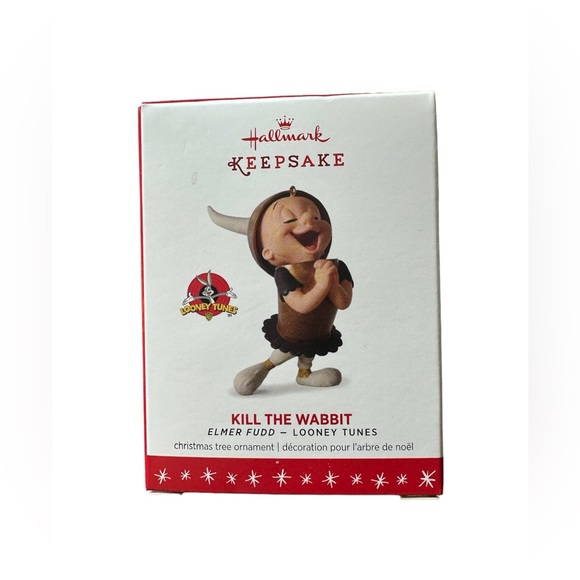 Hallmark Keepsake Ornament 2016 Limited Edition “Kill The Wabbit” Elmer Fudd NEW - Picture 1 of 3